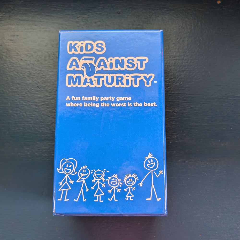 Kids Against Maturity Family Card Game